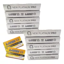 Lamix New Platinum 10 Cartelas 500 Lâminas De Barbear