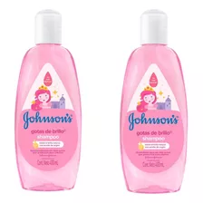 Shampoo Johnson's Baby Gotas De Brillo X 400ml Pack X2u