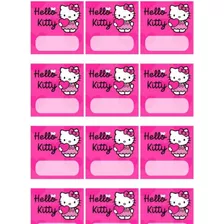 Kit Etiqueta Escolar Hello Kitty Y Horario Para Imprimir 