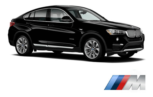 Tapetes 4pz Charola 3d Logo M-series Bmw X4 2014 A 2020 Foto 6