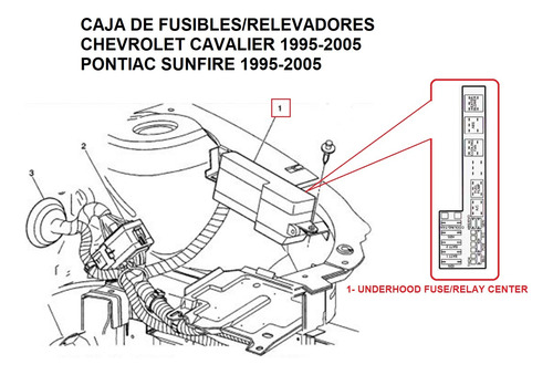 Modulo Fusibles/alambrado Motor Pontiac Sunfire 1995-2005 Foto 7
