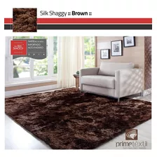 Tapete Silk Shaggy Luxo Fio De Seda Sob Medida 150x200