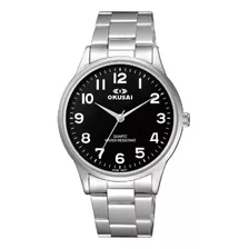 Reloj Pulsera Okusai Análogo Hombre Rok00 Universo Binario