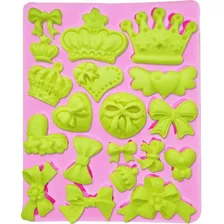 Mini Molde De Silicone Pasta Americana Ou Biscuit F 211