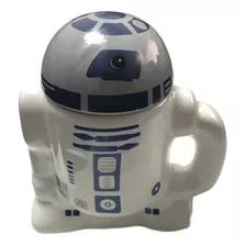 Taza Ceramica Star Wars R2d2 C/ Tapa