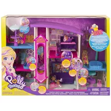 Brinquedo Mega Casa De Surpresas Polly Pocket Gfr12 - Mattel