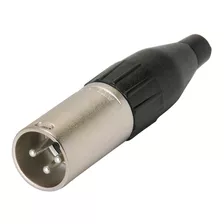 Plug Amphenol Ac3mm Xlr Macho Linha 3p