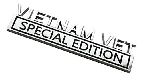 2 Emblemas De Edicin Especial De Vietnam Vet, Calcomanas E Foto 4