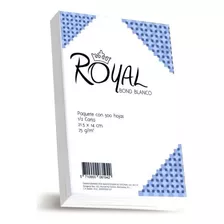 Papel Bond Royal 1/2 Media Carta 75gr 94% Bco 1000 Hojas