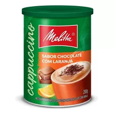 Cappuccino Chocolate Com Laranja Melitta Lata 200g