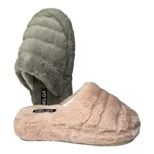 Pantufla Cerrada Mujer Peluche Pantubota Bonnie