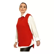 Coletão Trico Inverno Pulôver Moda Blogueira Envio Rápido 