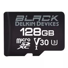 Delkin Devices 128gb Black Uhs-i Microsdxc Memory Card With