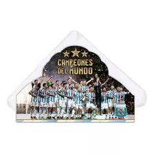 Servilletero Descartables Argentina Campeones Del Mundo Afa