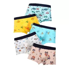 Kit/06 Box Infantil Cueca Infantil Veste 2 A 10 Anos