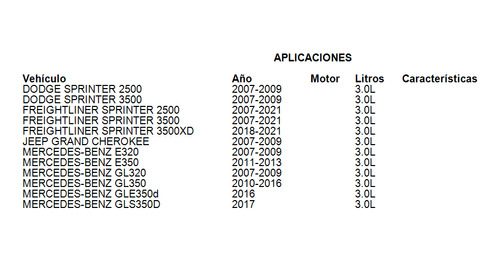 Filtro Aceite Dodge Sprinter 2500 2007-2009 3.0l Foto 3