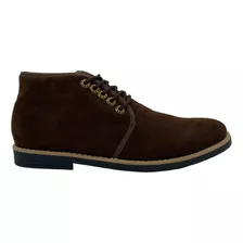 Botin Comodo Casual Para Hombre Color Cafe Qf293c