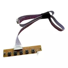 Placa Botões Monitor Hq Screen 24hq-led Dzm-15a