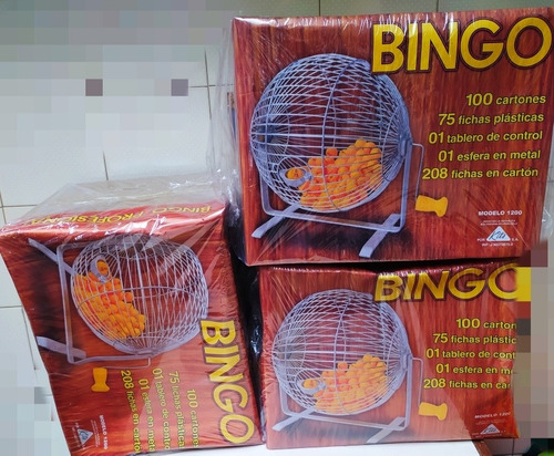 Juego De Mesa - Bingo Profesional - Nuevo