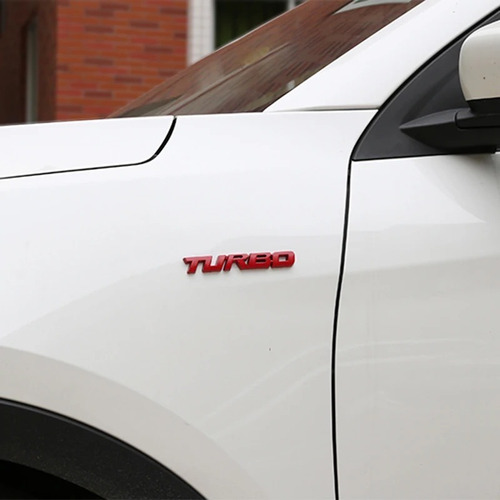Letras Turbo 3d Auto Emblema Logo Metlico (1 Pieza) Foto 8