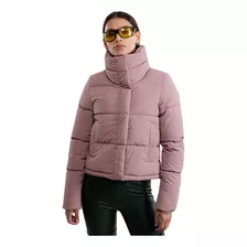 Chamarra Casual Capitonada Rosa, De Mujer, Mod. 1093118