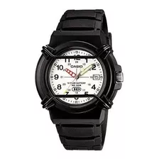 Reloj De Cuarzo De Resina Negro Casio Mens Hda600b7bv Con Es