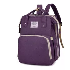 Mochila Bolsa Maternidade Térmica Que Vira Berço Promoção