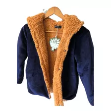 Casaco Jaqueta Infantil Menino Teddy Fleece Duplo