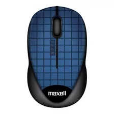 Mouse Inalambrico Óptico 1600dpi Maxell Mowl250 Azul Backup