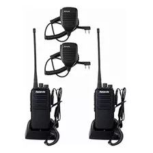 Retevis Rt1 Radios De Dos Vías Radio De 2 Vías Recargable De