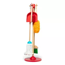 Melissa Doug Dust Sweep Mop Juego De 6 Piezas Juegos De...