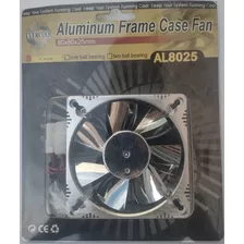 Cooler Turbina 8cms Aluminio - Evercool Al8025 