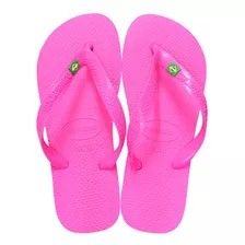 Ojotas Havaianas Original Brasil Bandera Mujer