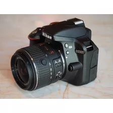 Camara Nikon D3300 Impecable 7000 Disp Lente 18 55 Autofocus