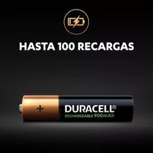 Duracell Recargable Mn2400 Pilas Aaa Recargables 900mah 6 Unidades