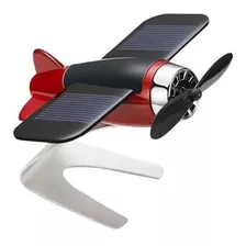 Ambientador Para Auto Modelo Avión, Energía Solar Decorativo