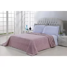 Coberdrom Casal Winter Cobertor E Edredom Ultra Soft Luxo Cor Rose