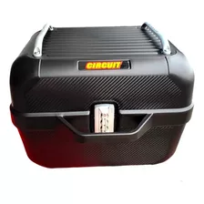 Baú Moto Circuit Smart 28 Litros Bauleto Com Carregador Usb