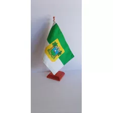 Bandeira De Mesa Rio Grande Do Norte Com Mastro De Madeira