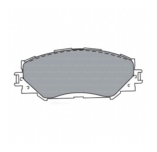 Pastillas De Freno Del Toyota Rav4 2011-allied Nippon, Japn Foto 2