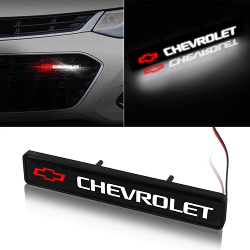 Emblema Parrilla Chevrolet Led  Foto 2