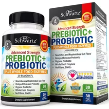 Prebioticos Y Probioticos +enzimas Alimentarias X30 Eeuu