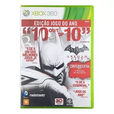 Batman Arkham City Original Xbox 360 Mídia Física