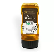 Mel Orgânico Puro De Abelha 280g Silvestre - Amantikir Minas