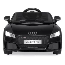 Carro A Bateria Para Crianças Bel Audi Tt Rs Brink Cor Preto 110v/220v