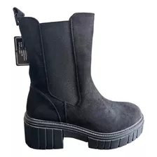 Botas Mujer Chelsea Sin Cordones Otoño/invierno Envio Gratis