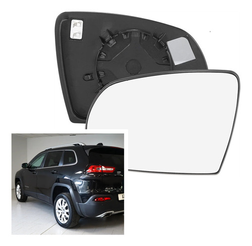 Foto de Luna Espejo Izquierda Compatible Con Jeep Cherokee 2014-2023