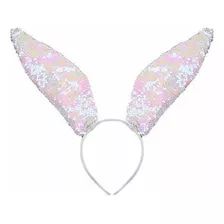 Diademas - Lux Accessories Halloween Girls Bunny Rabbit Ear