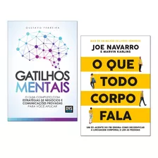 Livro Gatilhos Mentais + O Que Corpo Todo Fala Lacrado