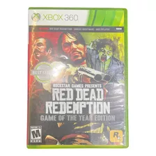 Jogo Red Dead Redemption Do Xbox 360 Original Mídia Física